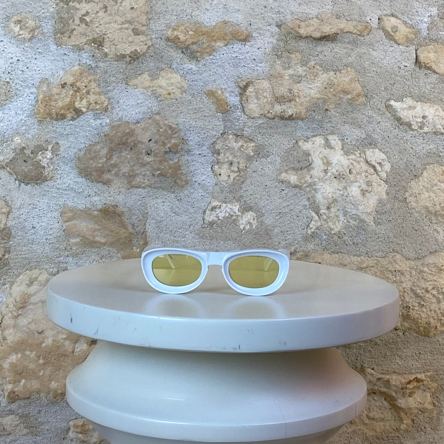 Lunettes de Soleil Echo Clear Yellow White