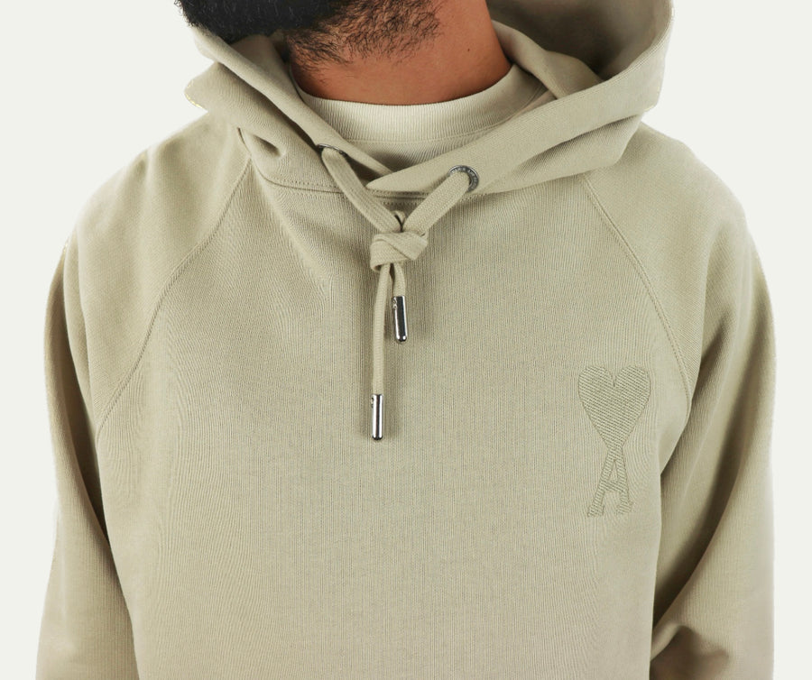 Hoodie ami de coeur beige ton sur ton 