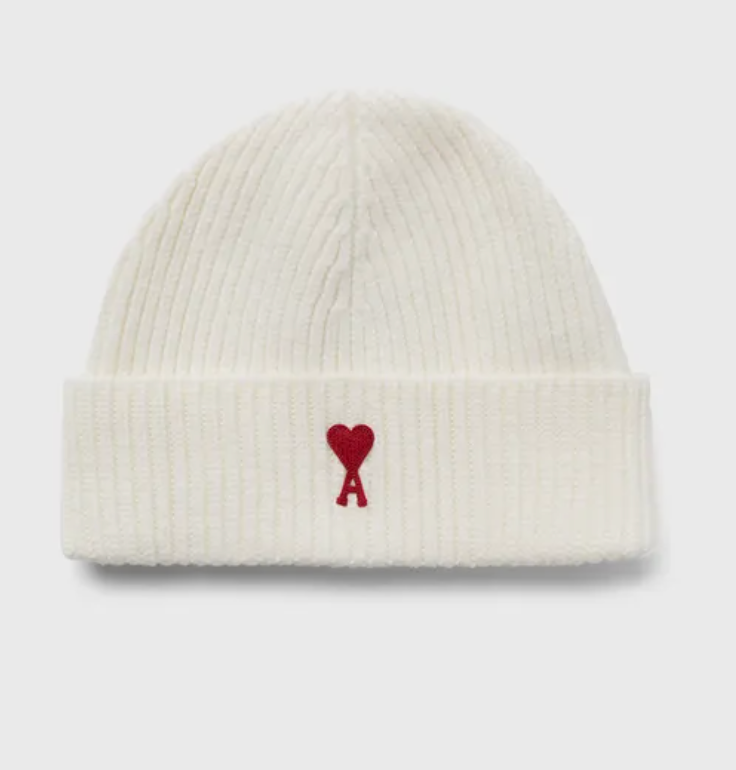 AMI Paris Ami de Coeur Wool Hat