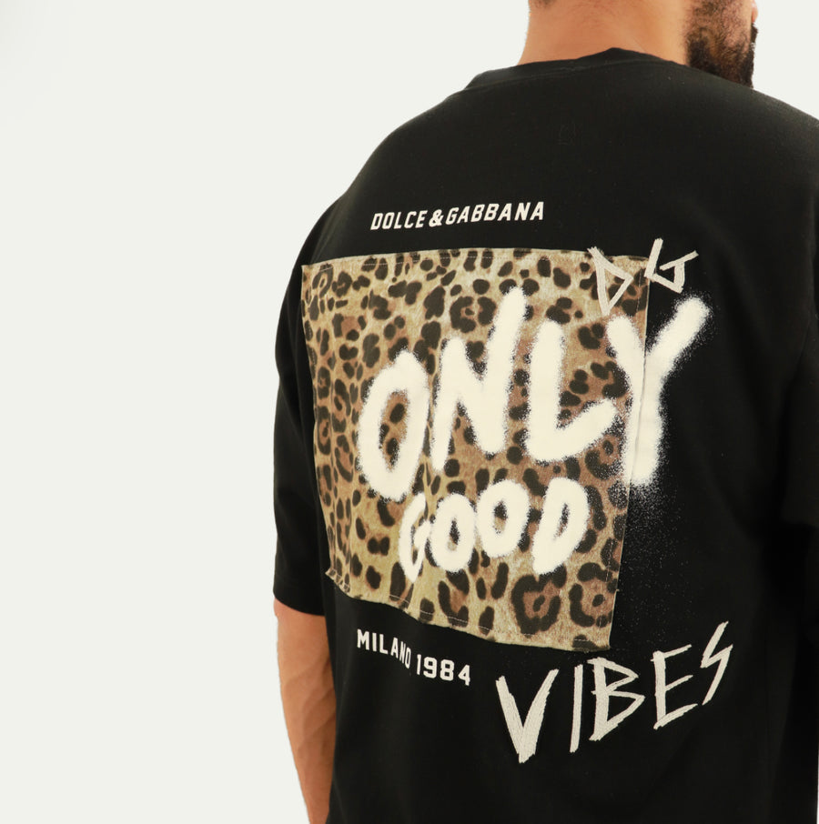 T-shirt Dolce & Gabbana Amore only good vibes