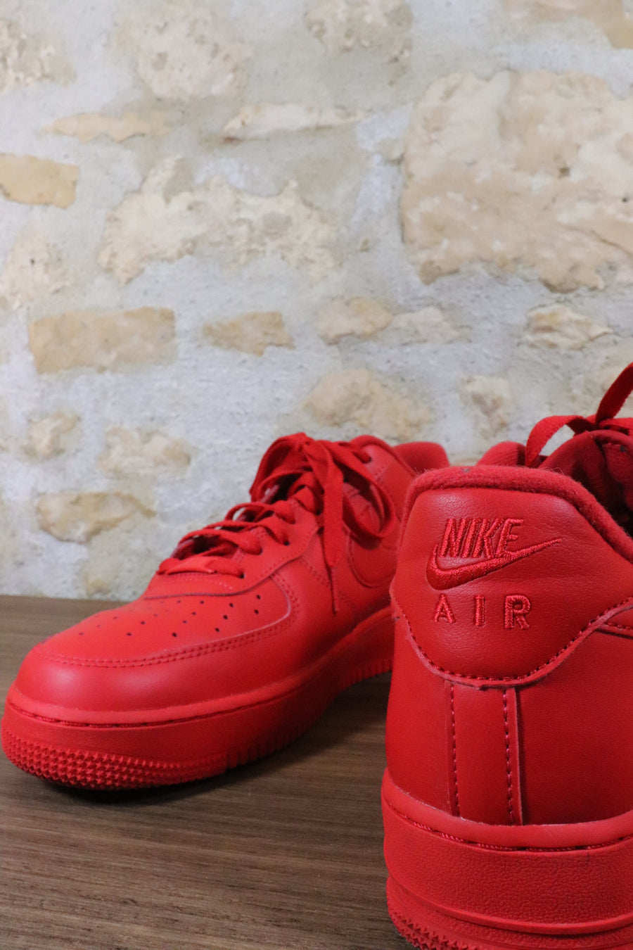 Nike Air Force 1 Triple Red