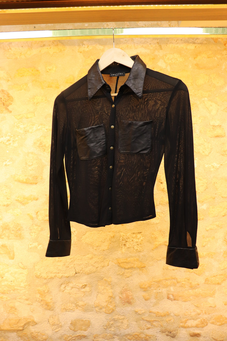 Ymayaba black blouse