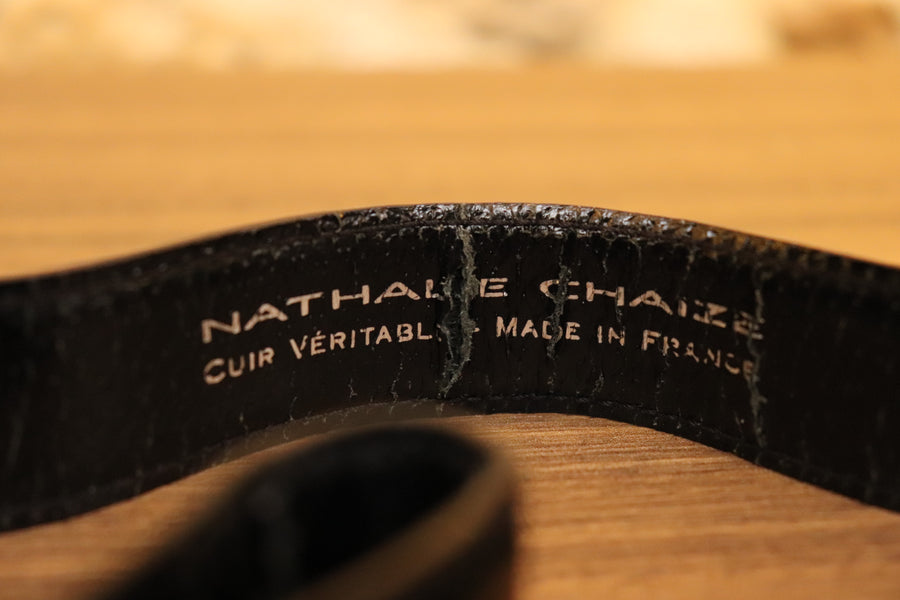 Nathalie Chaize thin belt