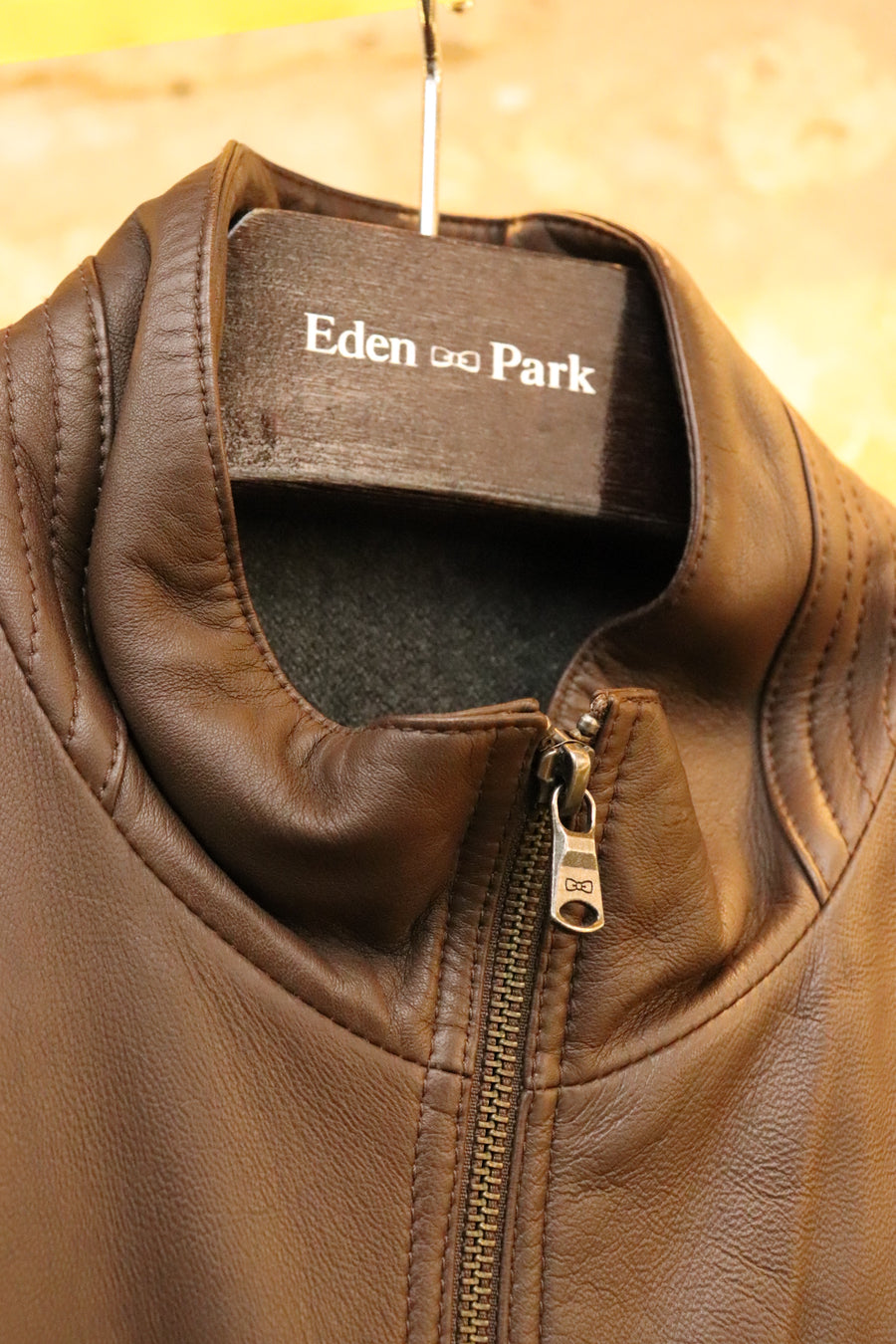 Eden Park Leather Jacket