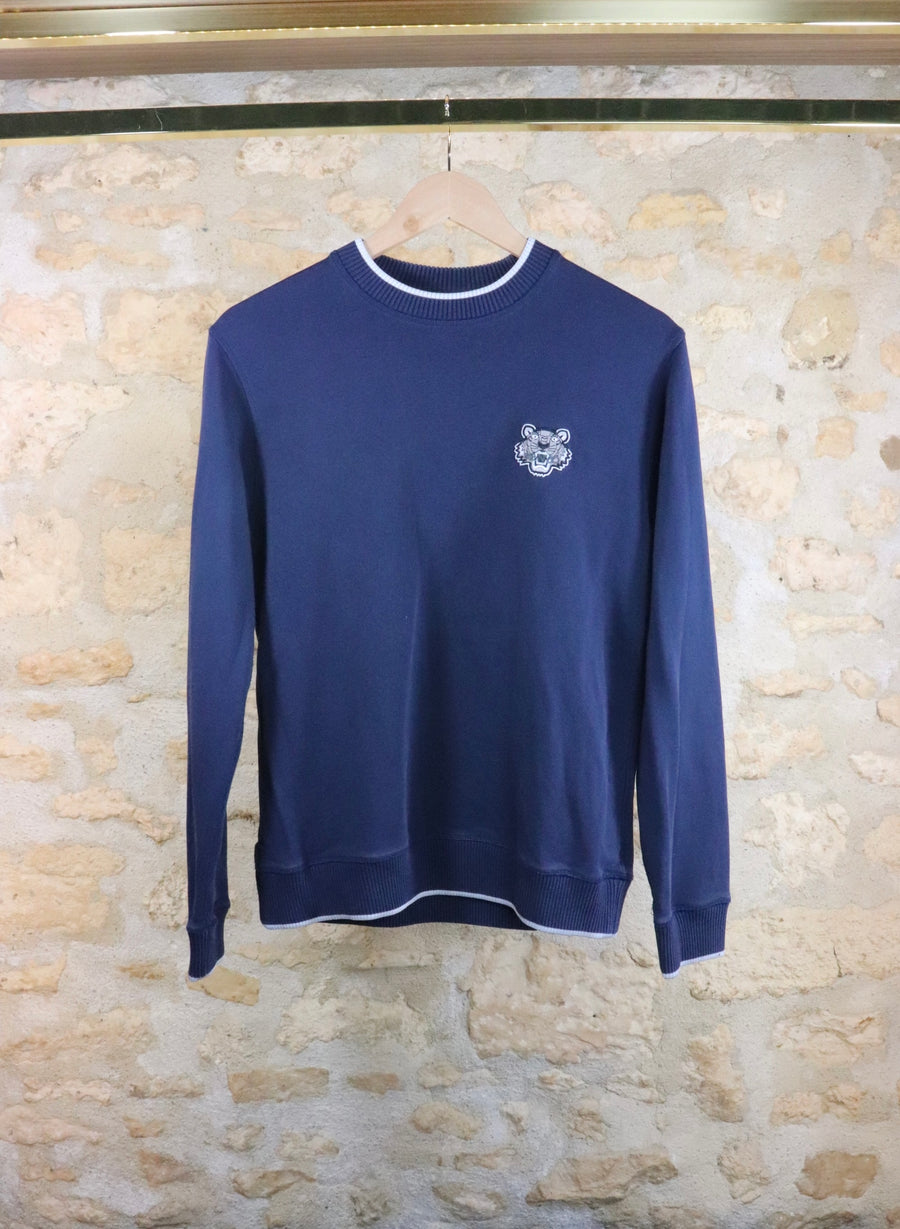 Crewneck Kenzo Tiger Crest Marine