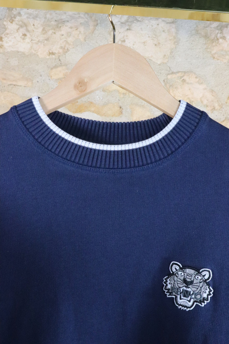 Crewneck Kenzo Tiger Crest Marine