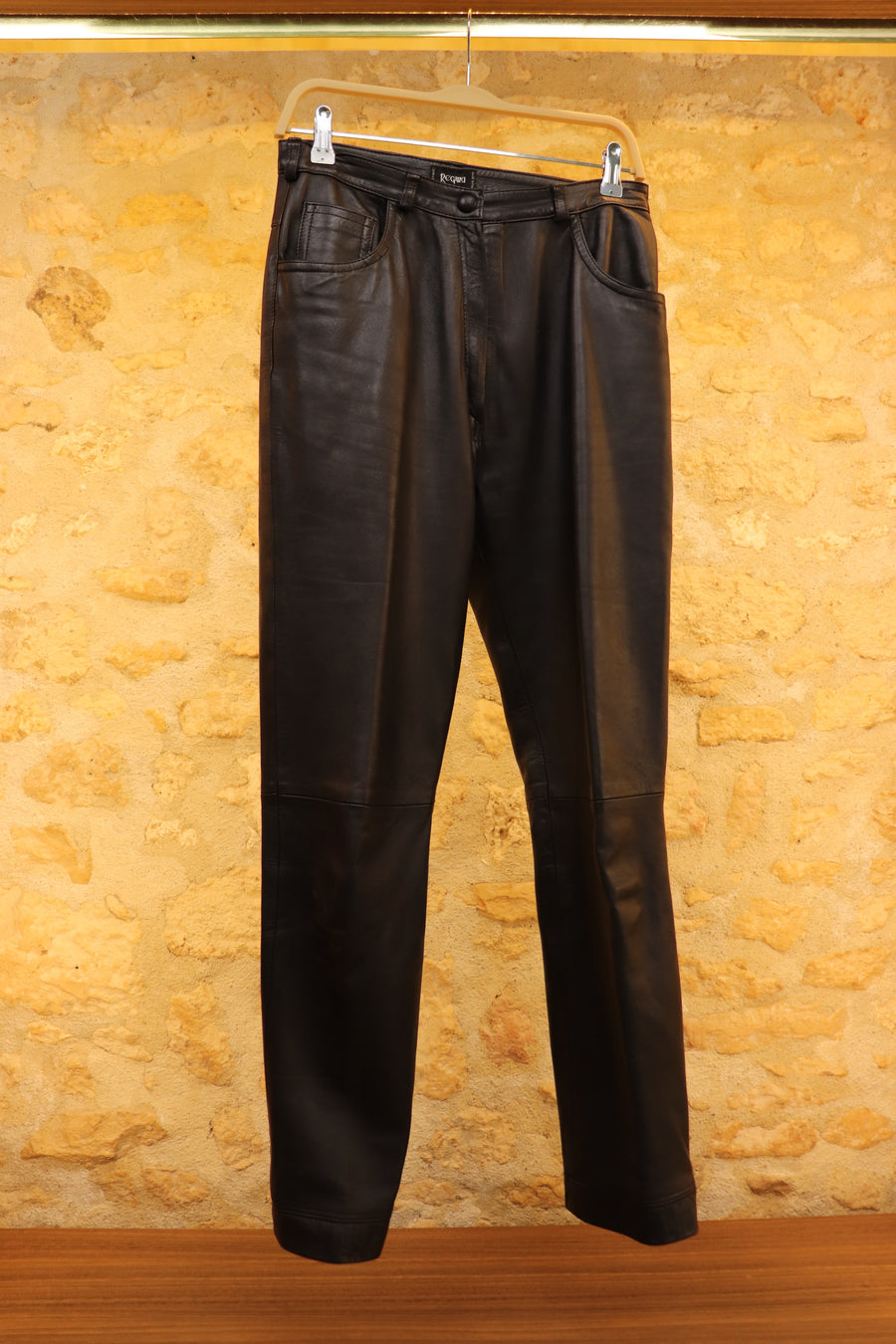 Regina Pary pantalon cuir