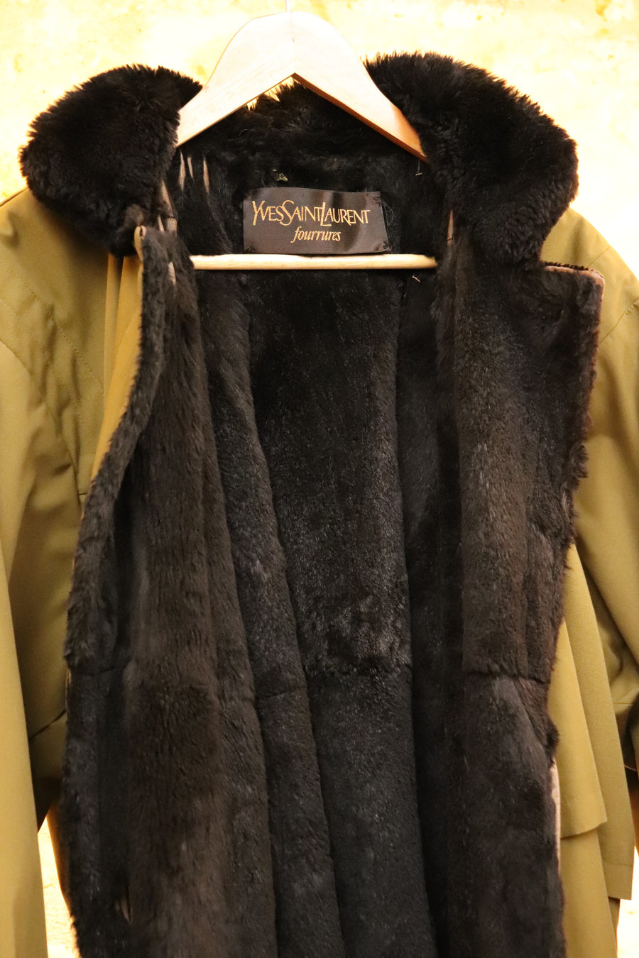 Yves Saint Laurent fur