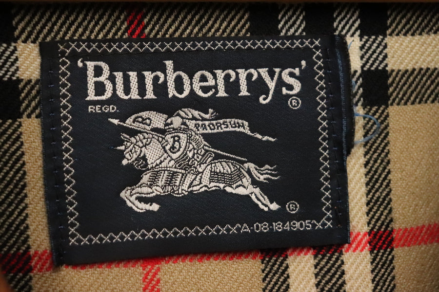 Burberry blouson aviateur en cuir