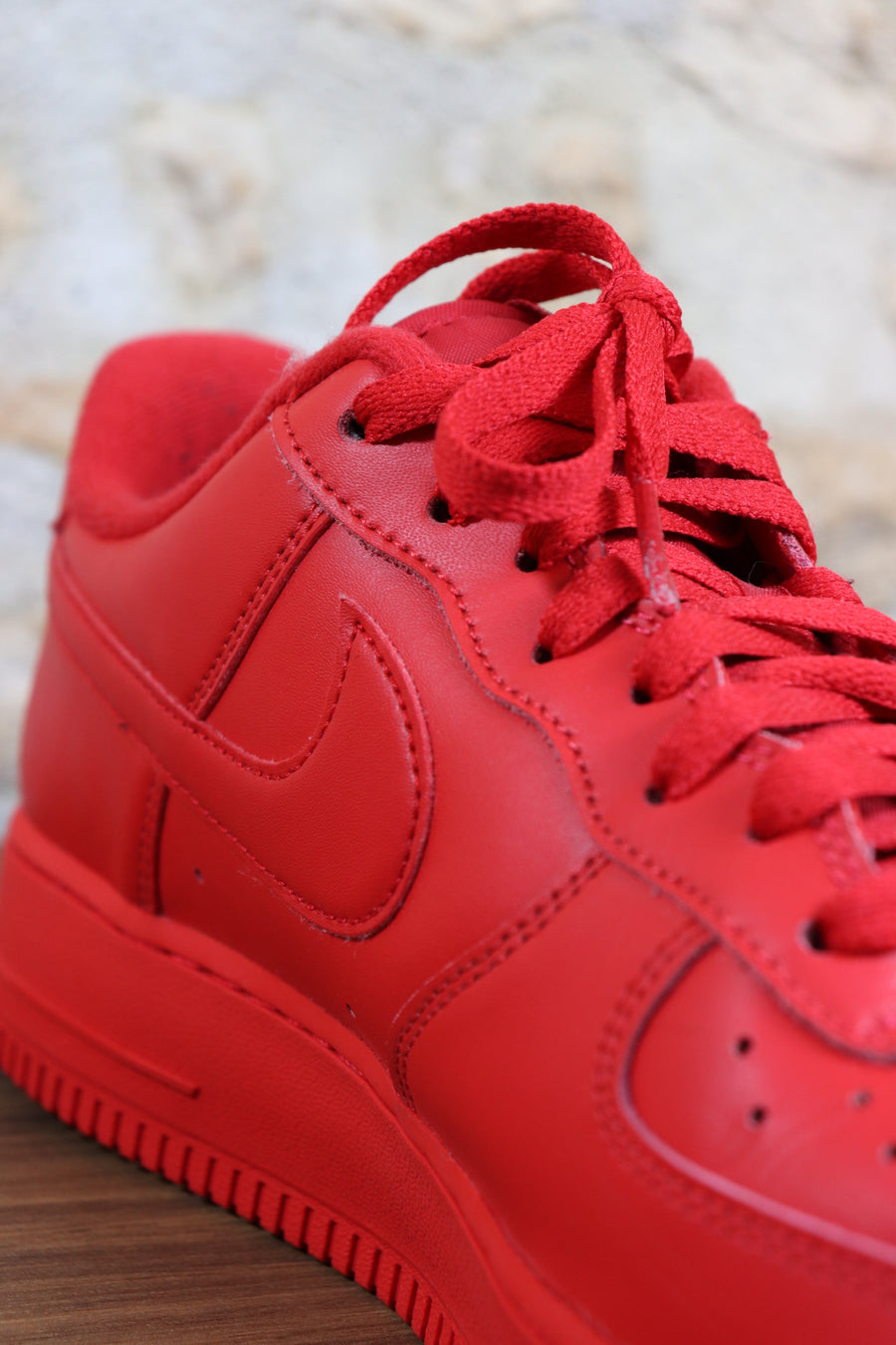 Nike Air Force 1 Triple Red