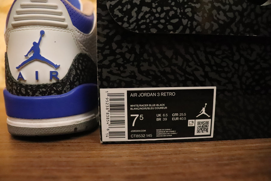 Nike Jordan 3 Racer Blue