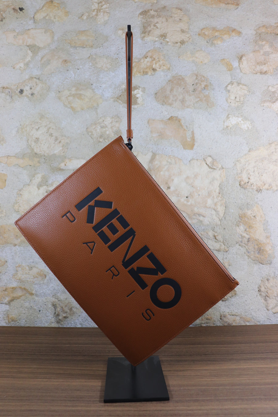 Kenzo Paris Dark Camel Pouch