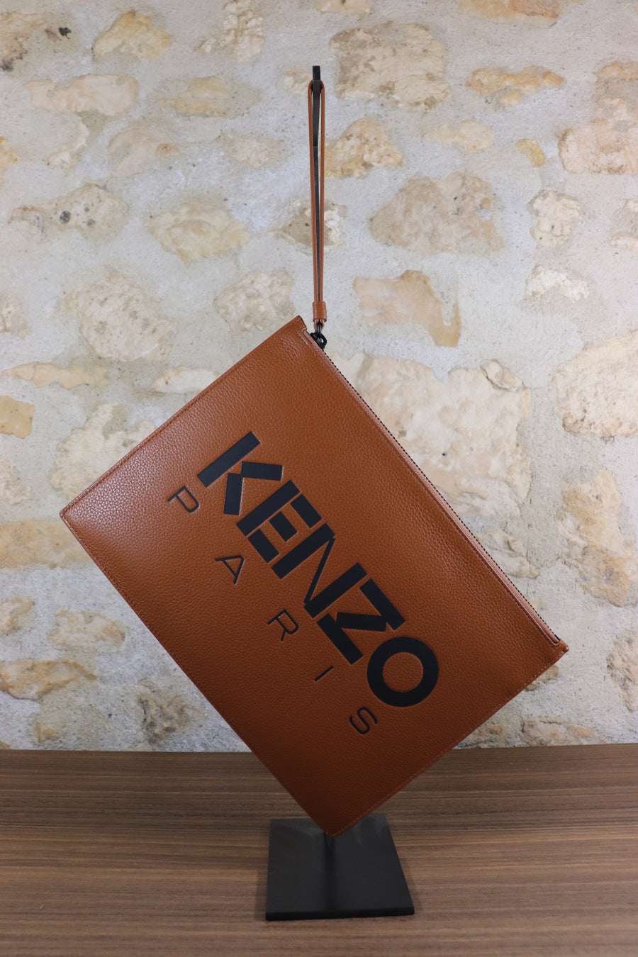 Kenzo Paris Dark Camel Pouch