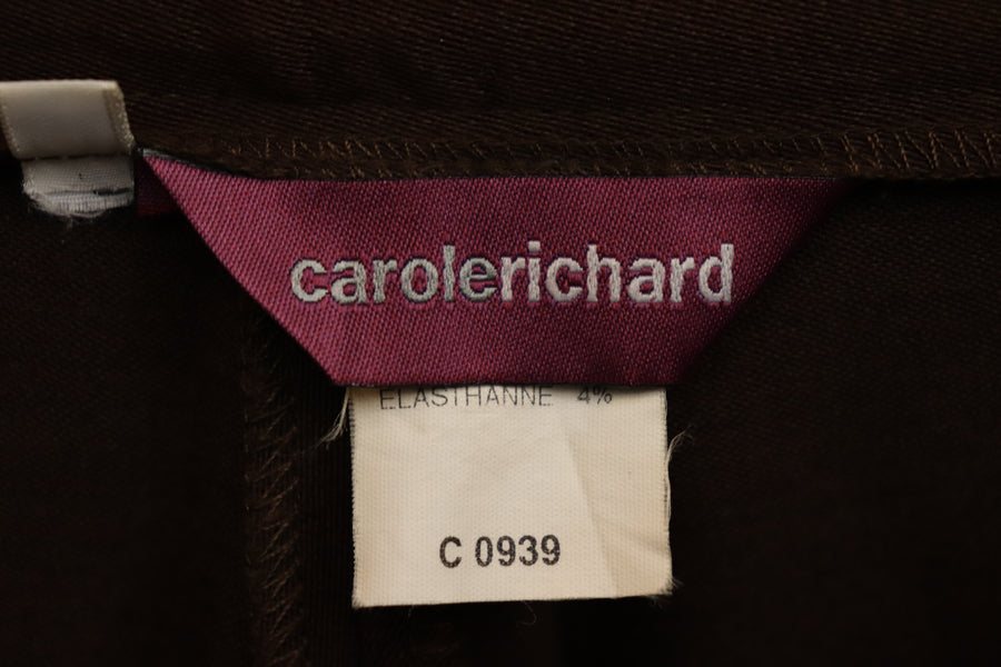 Traje pantalón chocolate Carole Richard