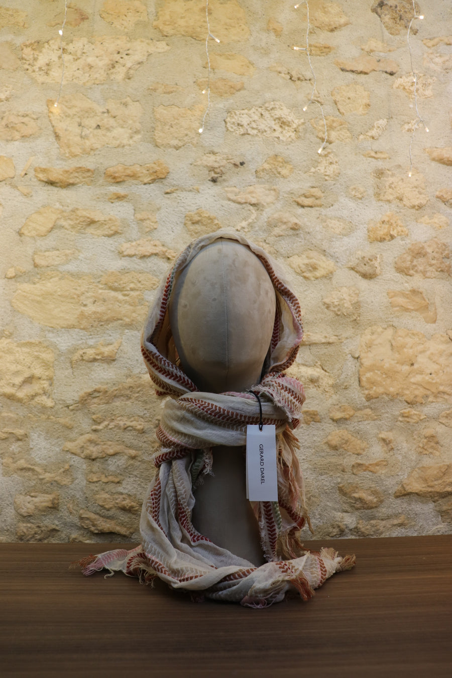 Gerard Darel Foulard Beige