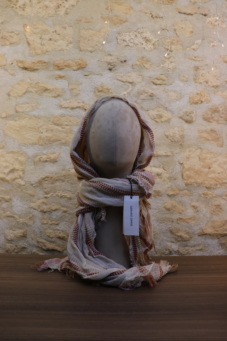 Gerard Darel Foulard Beige