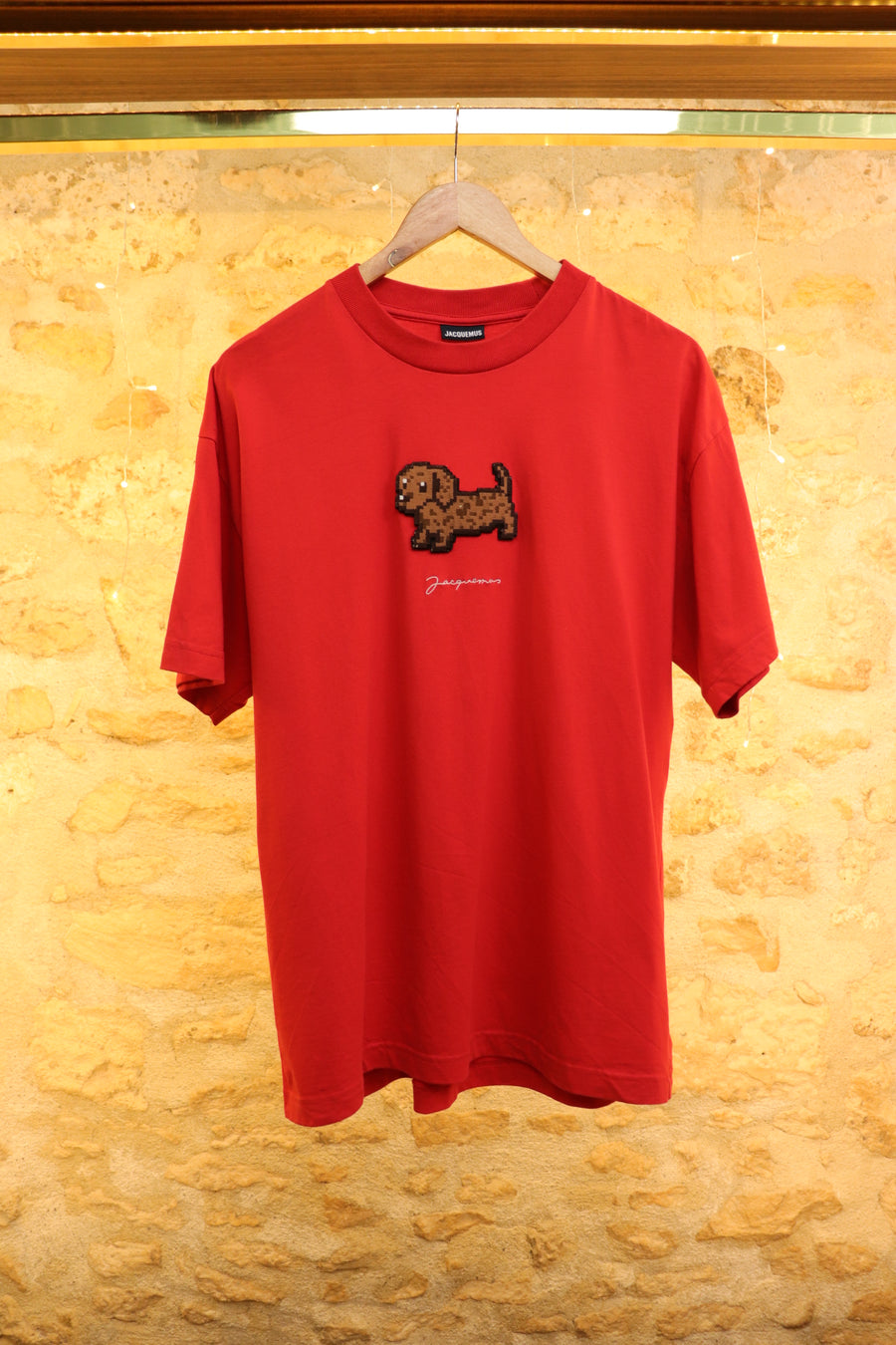 Jacquemus T-shirt Red Dog