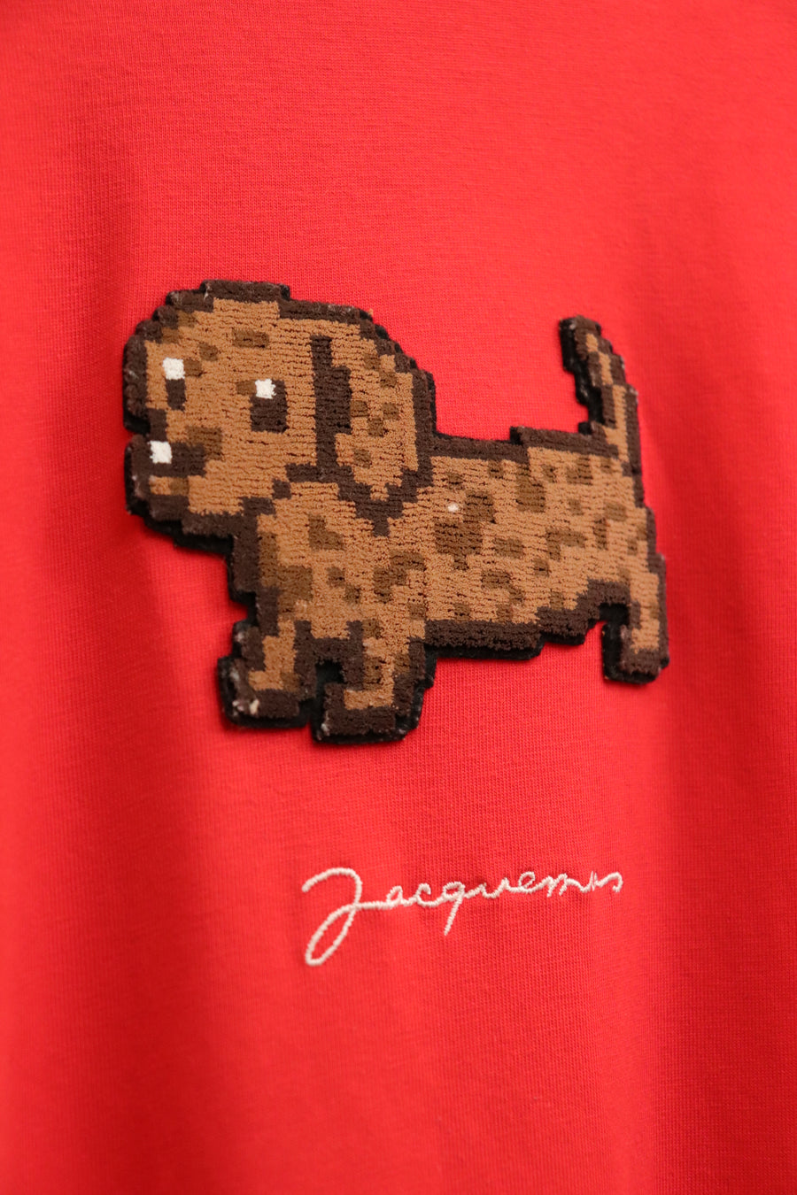 Jacquemus T-shirt Red Dog