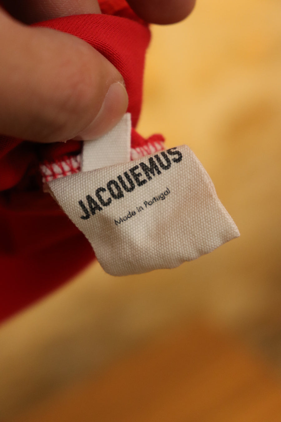 Jacquemus T-shirt Red Dog