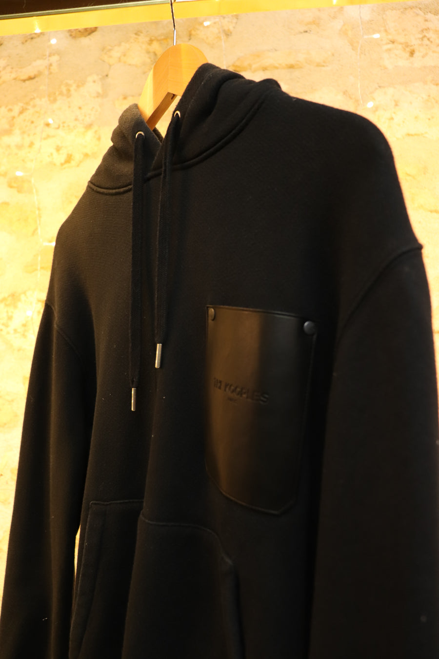 The Kooples Pull à capuche Leather Logo