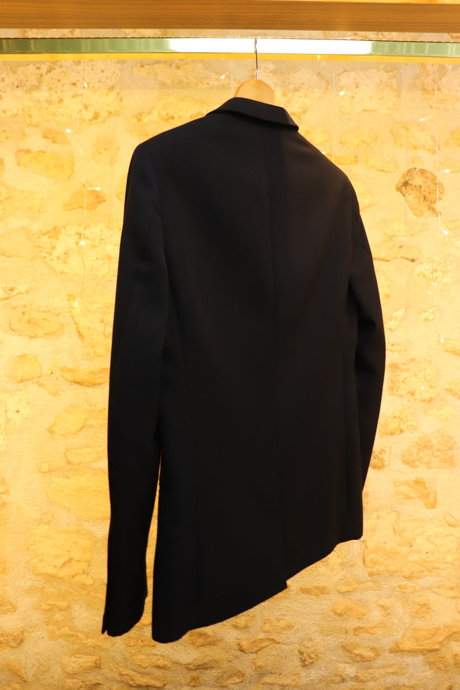 Sandro Blazer Midnight Blue en Laine