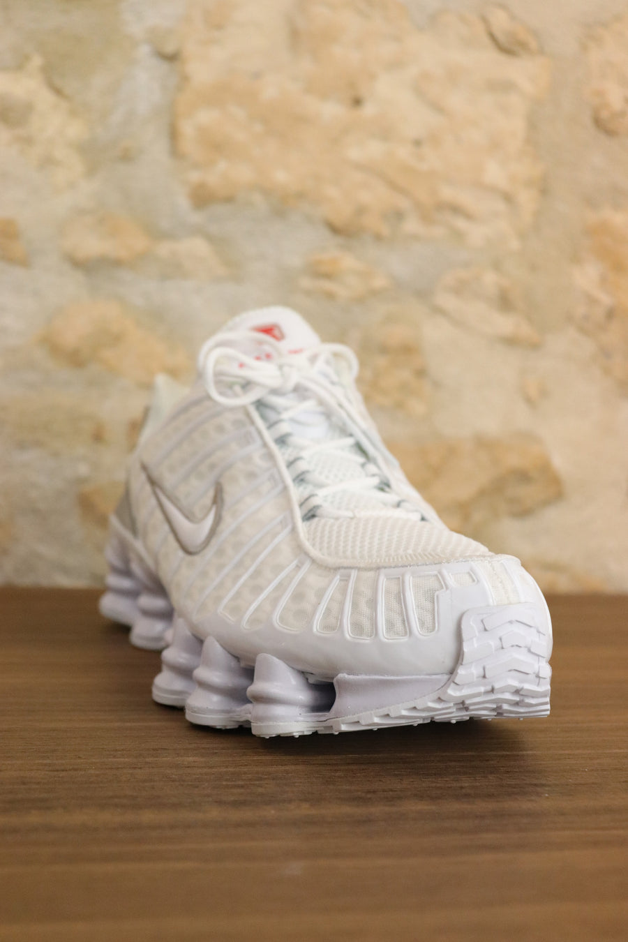 Nike Shox TL White Metallic Silver