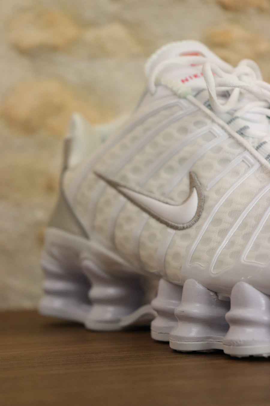 Nike Shox TL White Metallic Silver