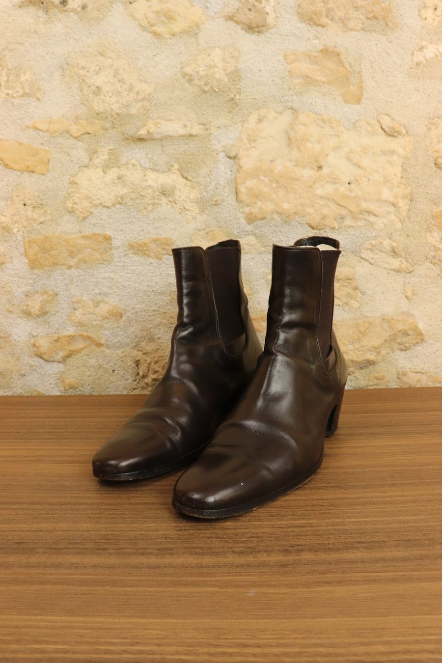 Bottines à talon Vintage