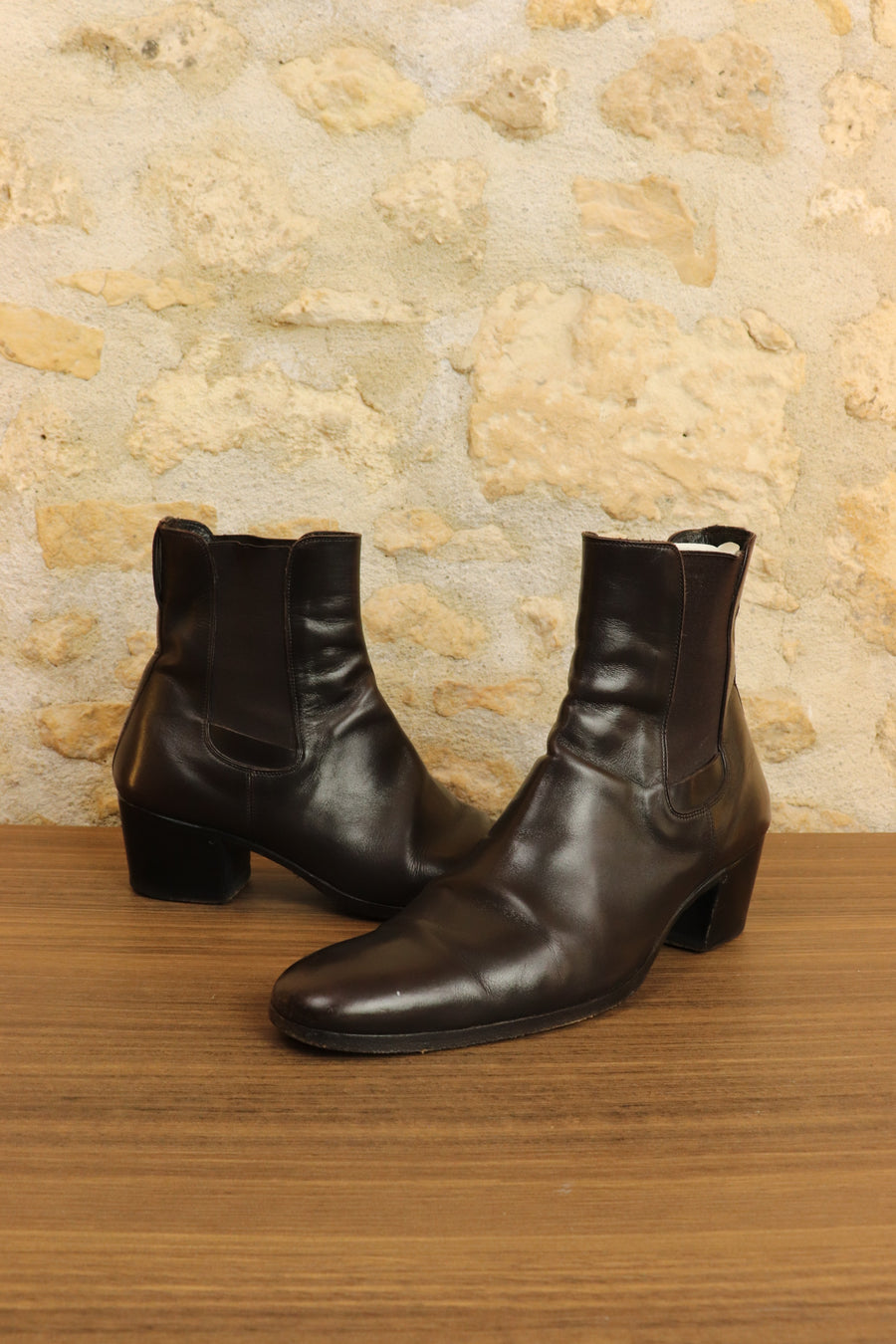 Bottines à talon Vintage