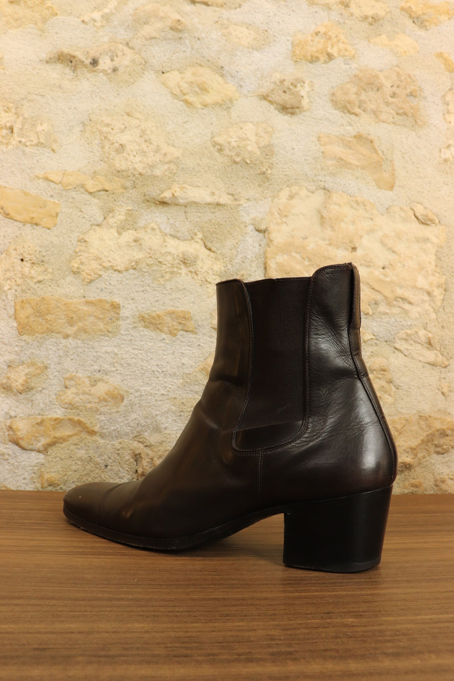 Bottines à talon Vintage