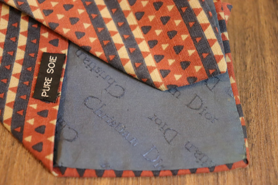 Dior Vintage Large Silk Tie