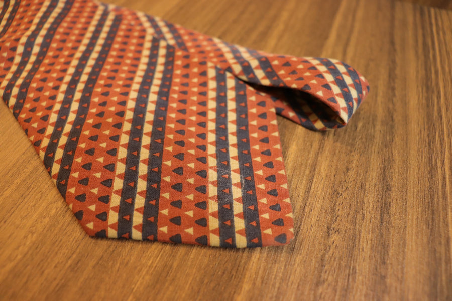 Dior Vintage Large Silk Tie