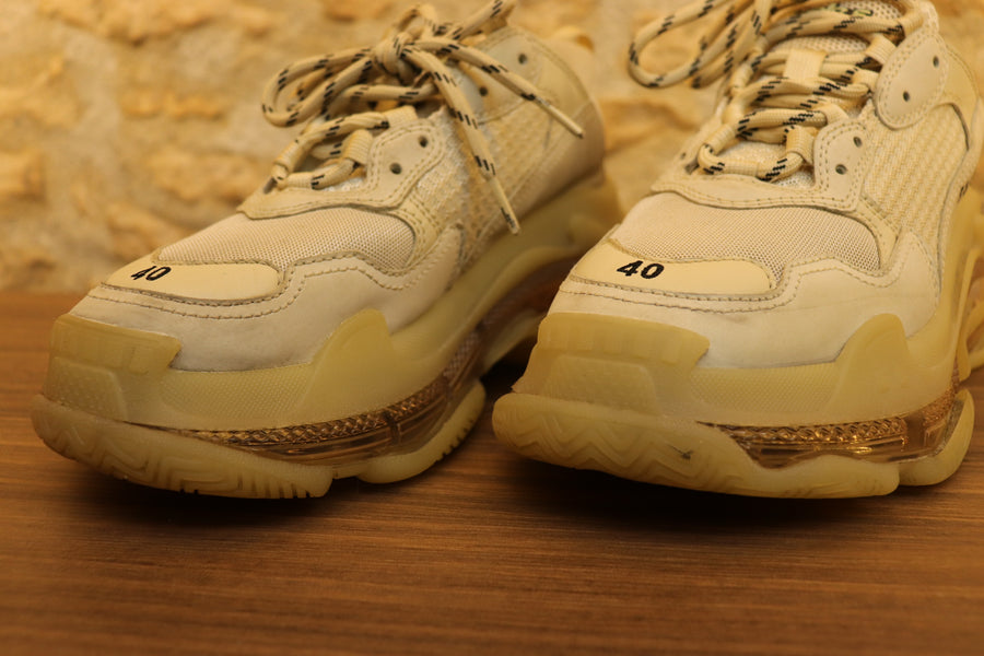 Balenciaga Triple S Beige