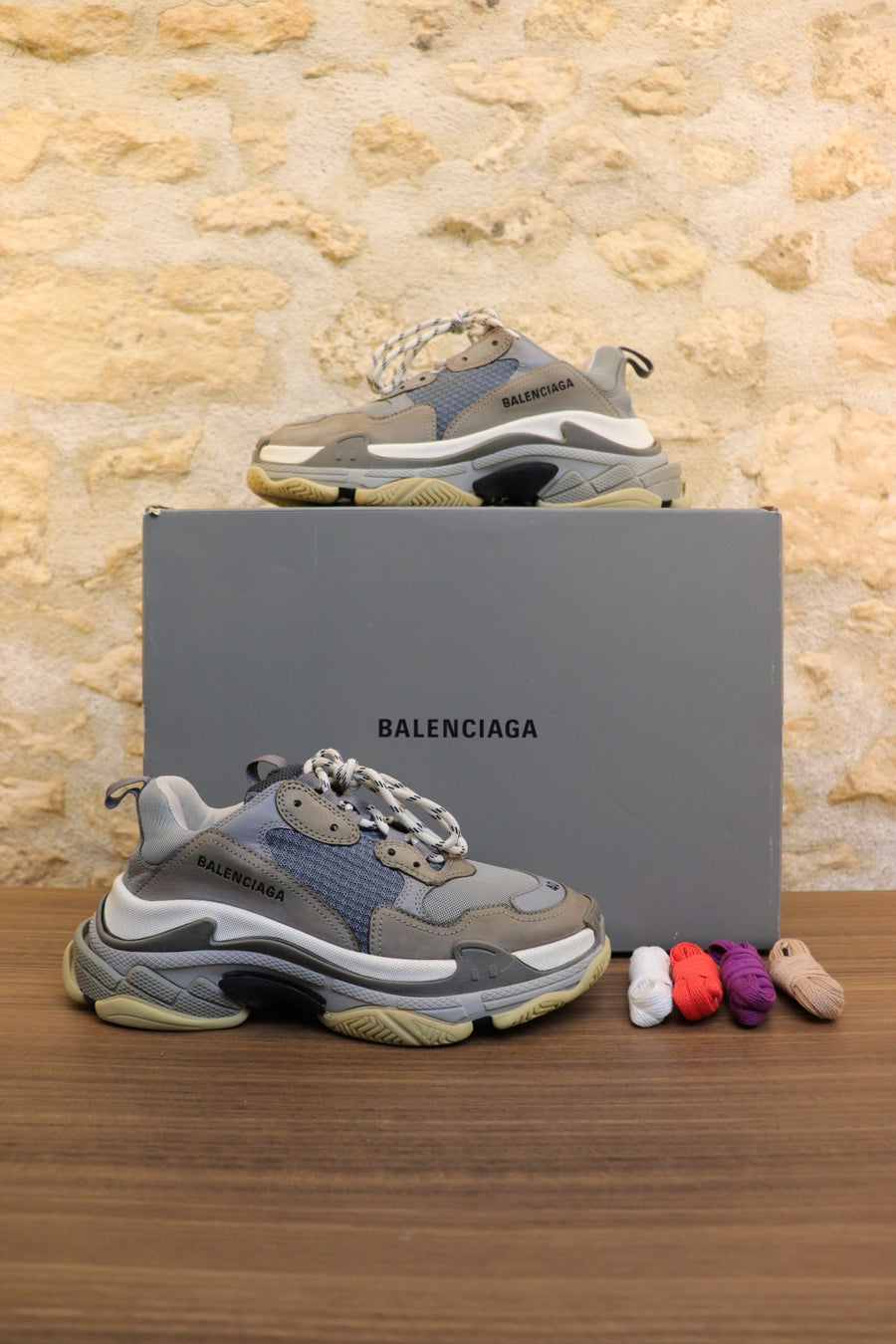 Balenciaga Triple S Gris