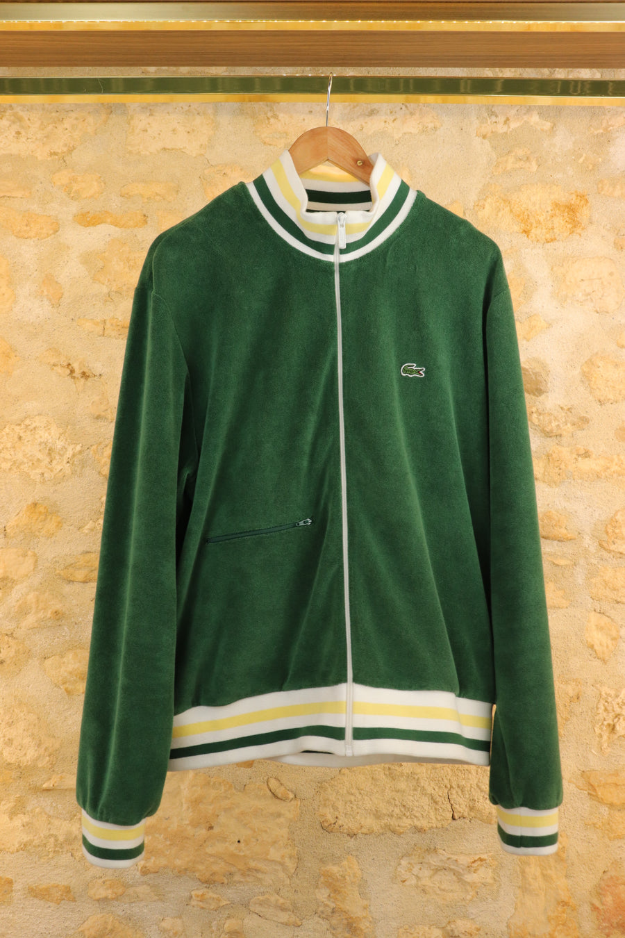 Lacoste Pull zip en éponge