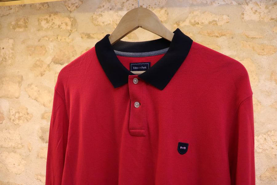 Eden Park Long Sleeve Polo