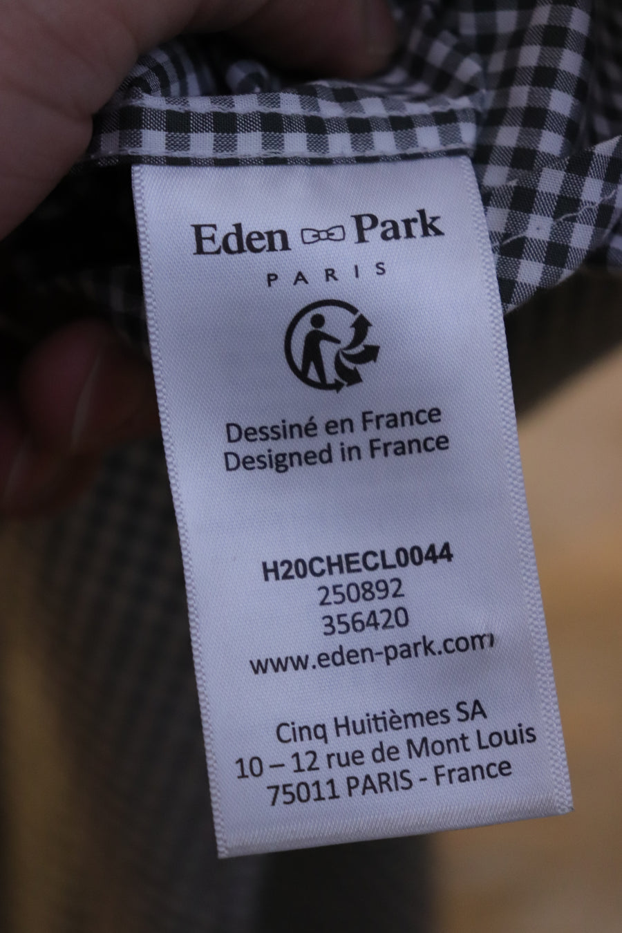 Eden Park Plaid Shirt
