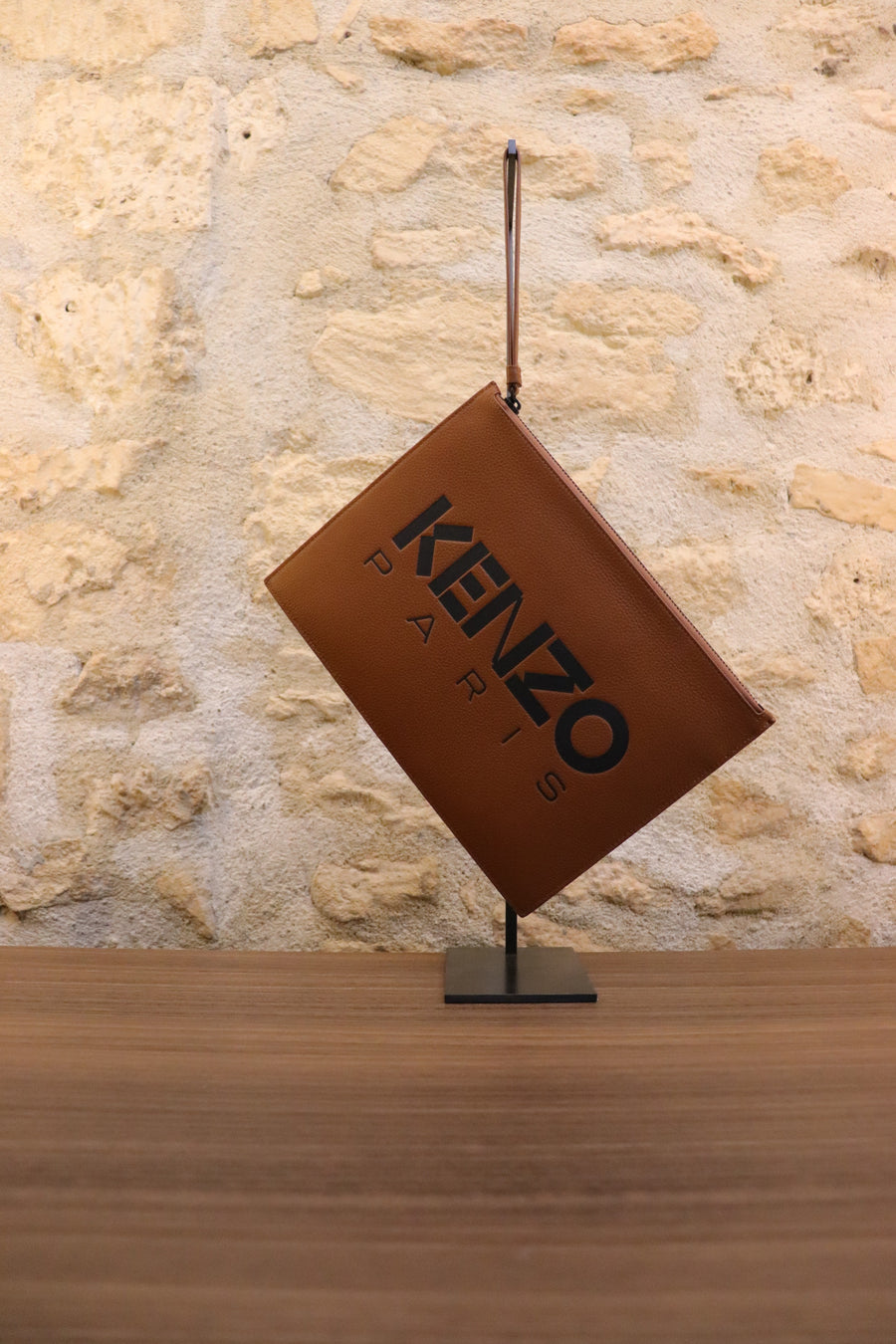 Kenzo Paris Dark Camel Pouch
