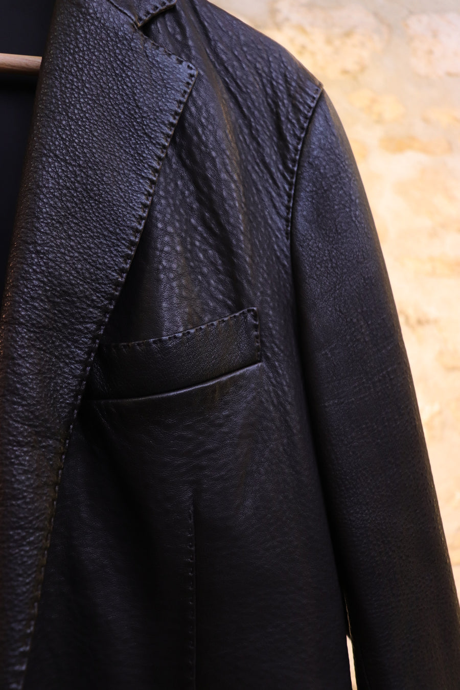 Tagliatore Blazer Carlton Cuir Souple