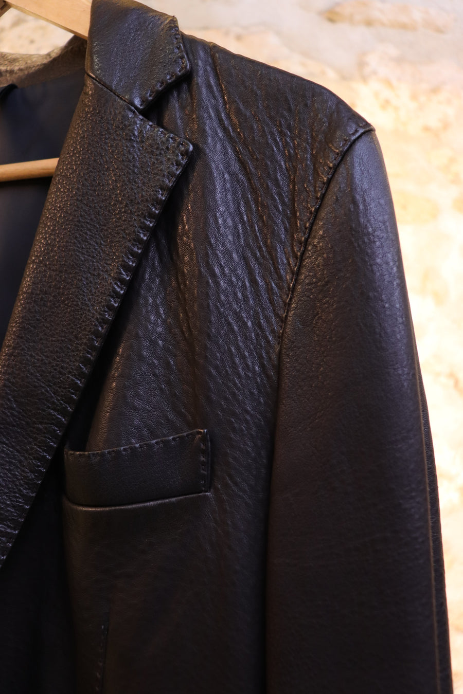 Tagliatore Blazer Carlton Cuir Souple
