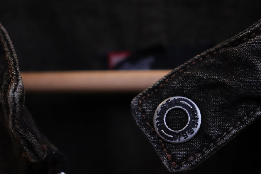 Diesel Veste Moto Denim