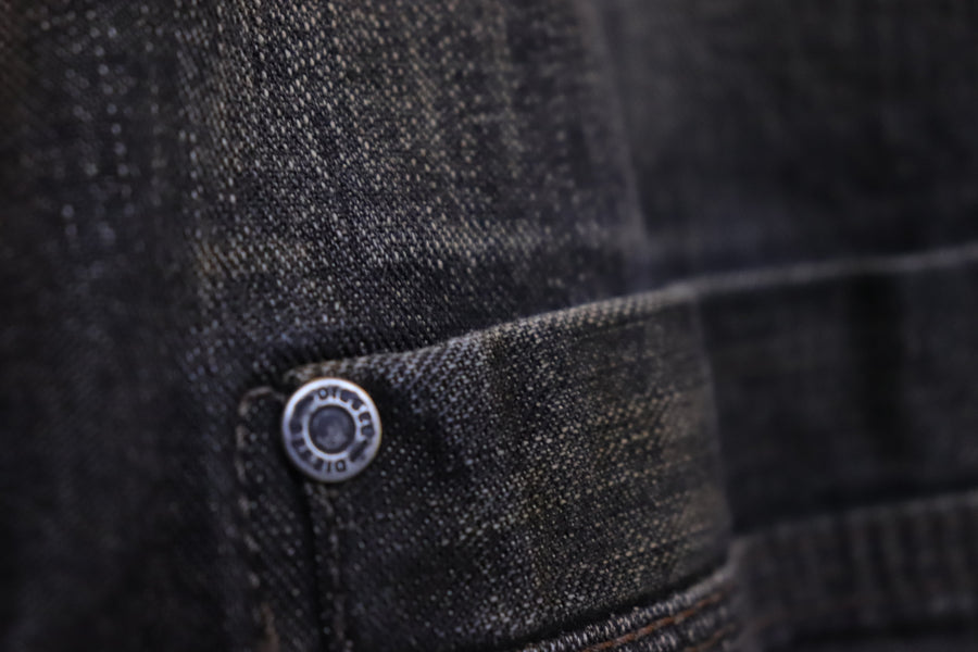 Diesel Veste Moto Denim
