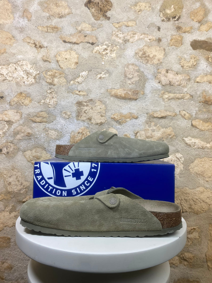 Birkenstock Boston Faded Khaki