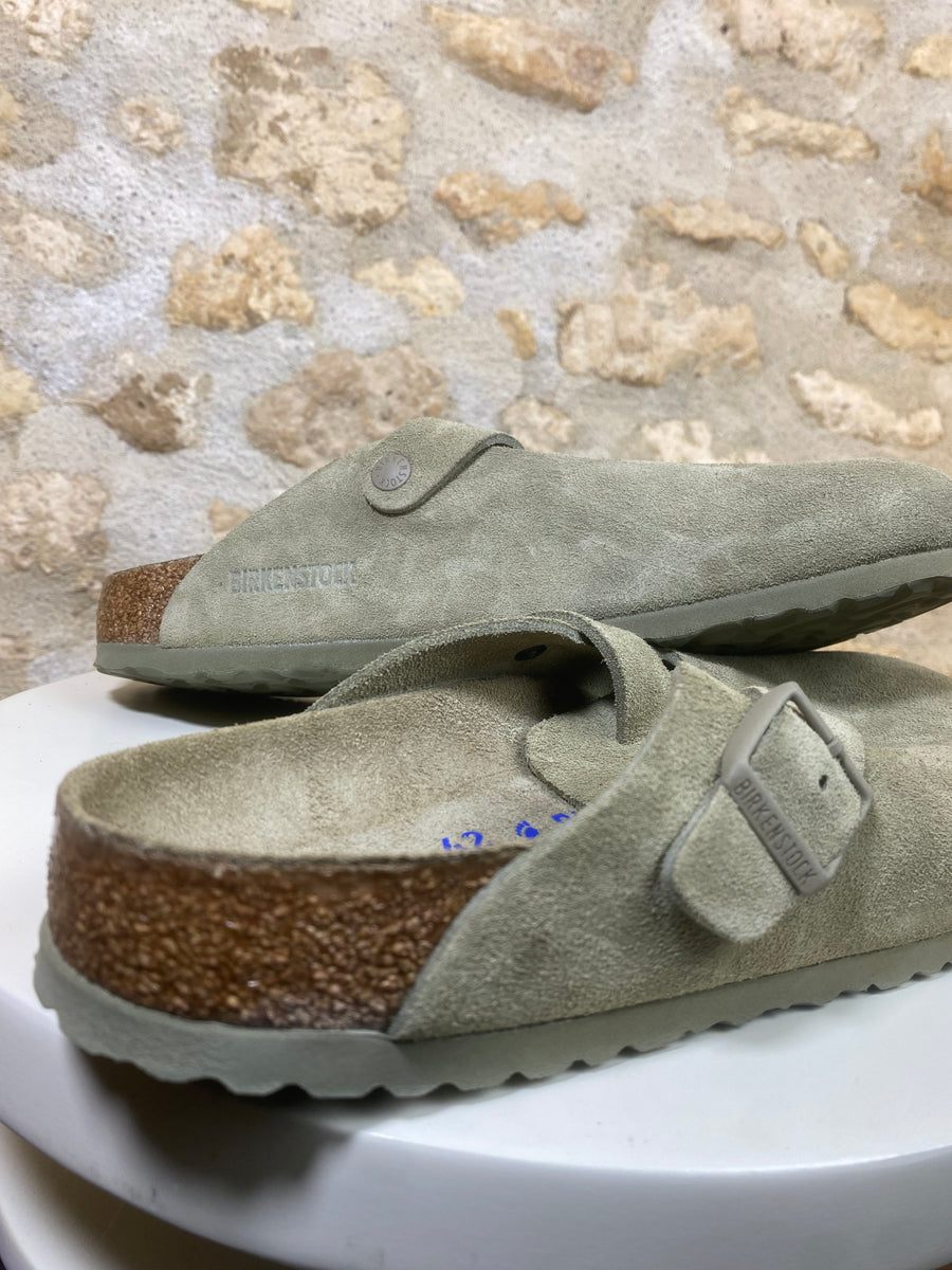 Birkenstock Boston Faded Khaki