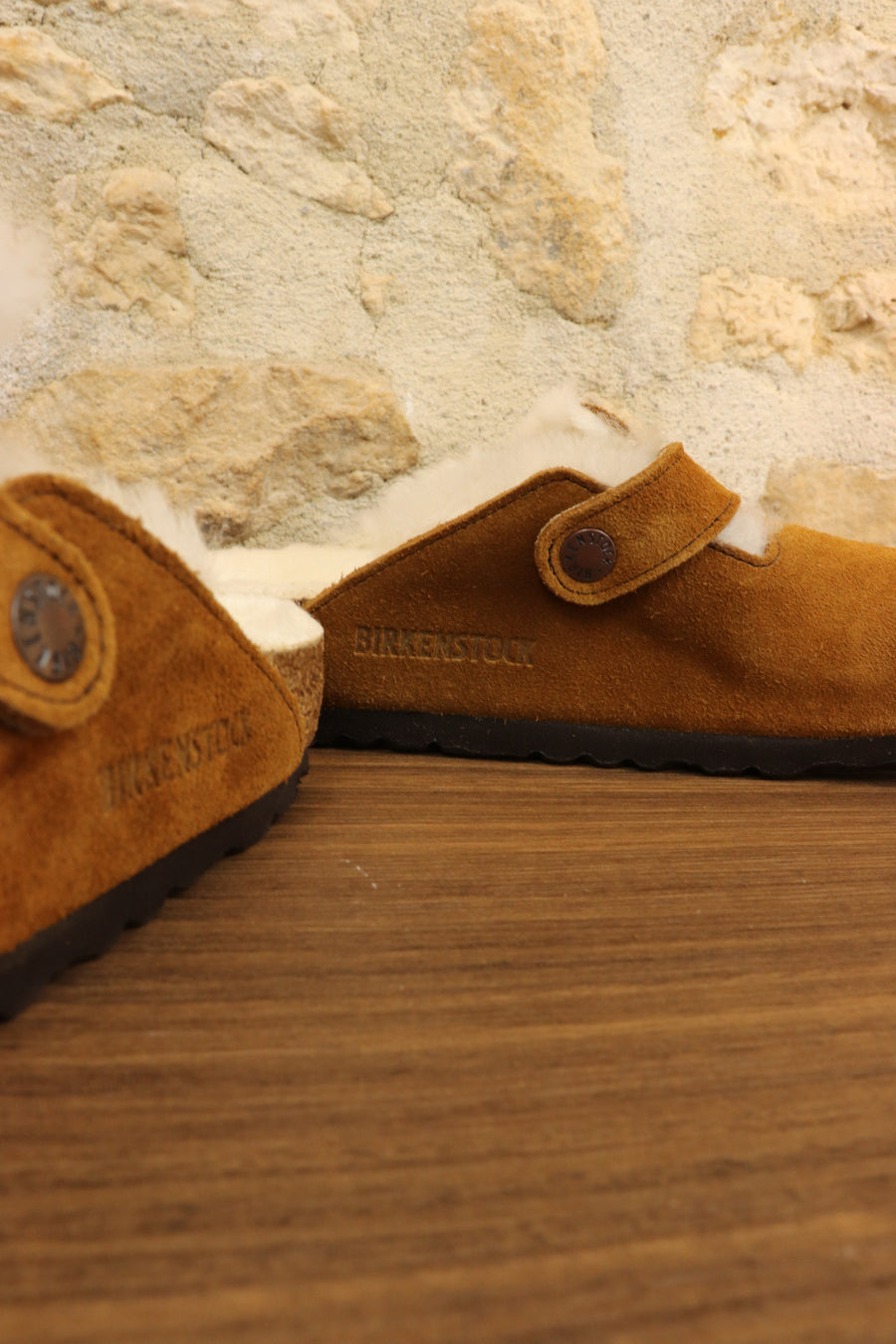 Birkenstock Boston Shearling Mink