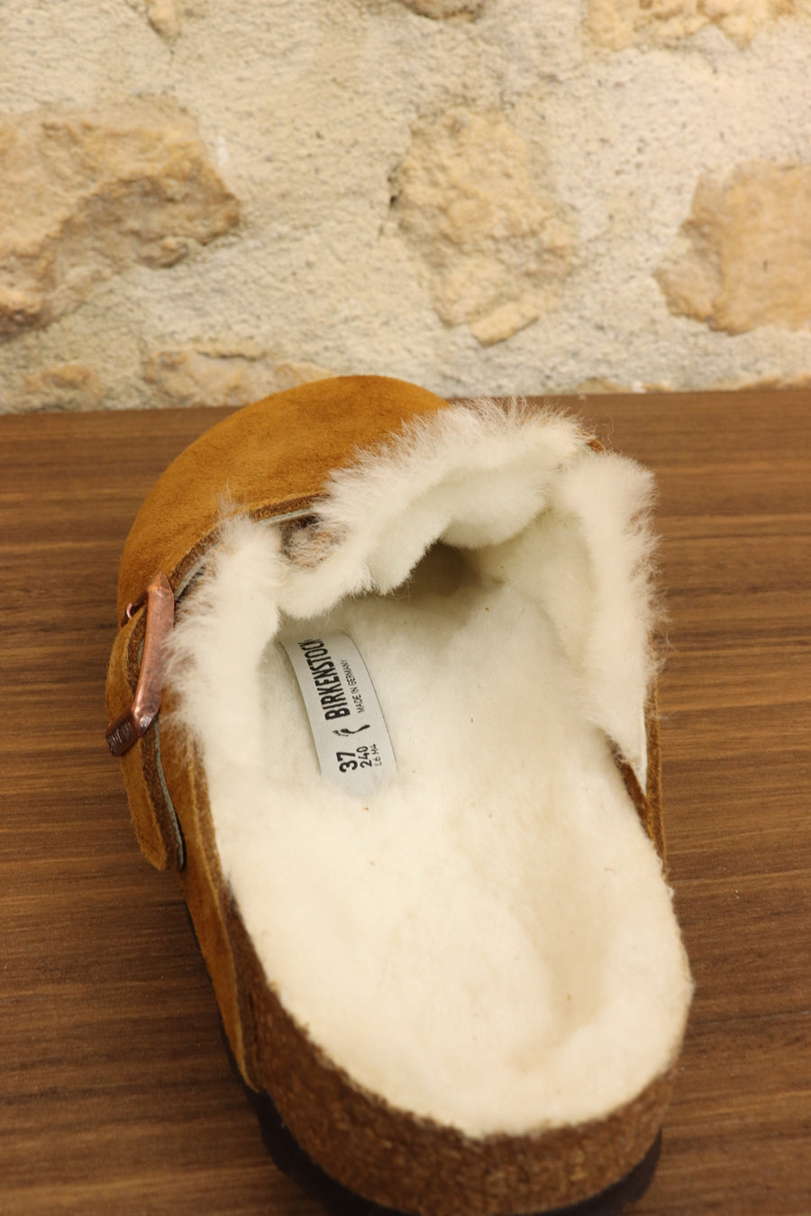 Birkenstock Boston Shearling Mink