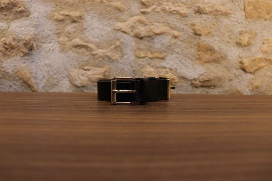 Moschino ceinture fine avec rallonge