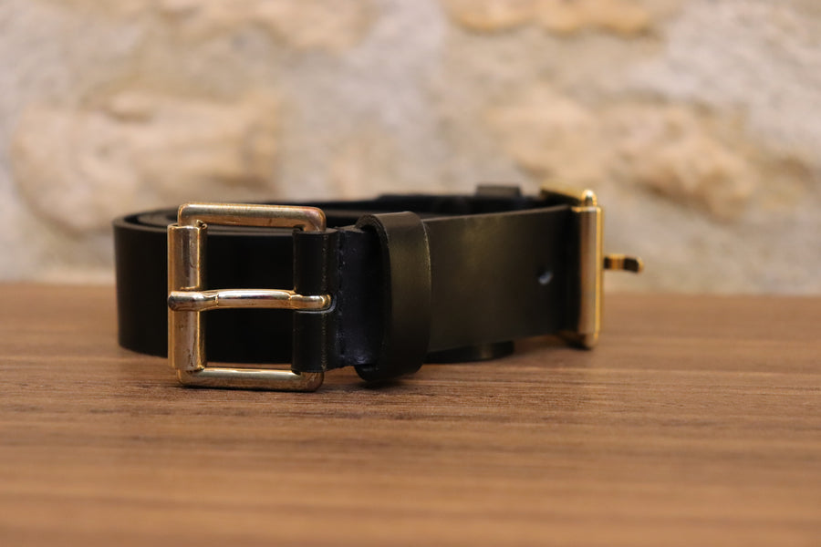 Moschino ceinture fine avec rallonge
