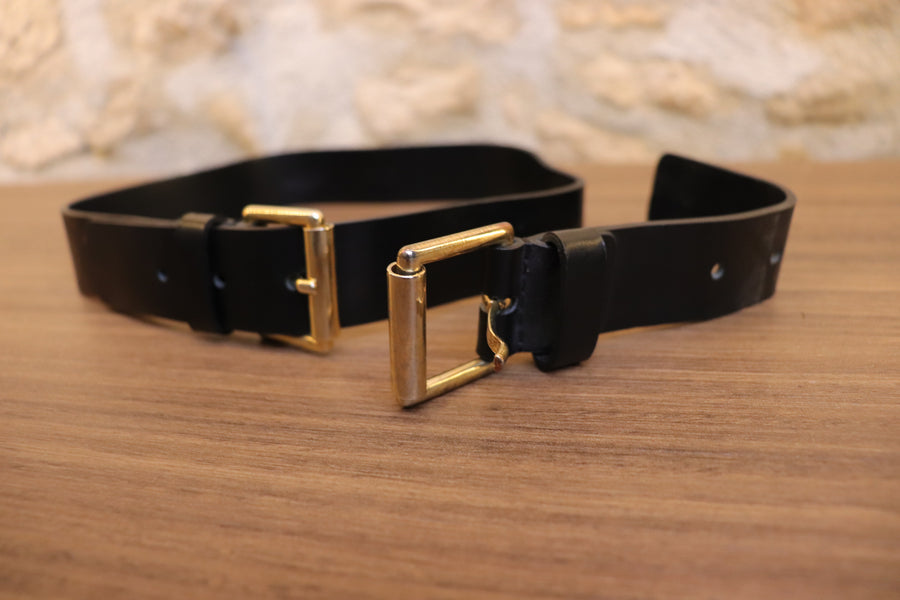 Moschino ceinture fine avec rallonge
