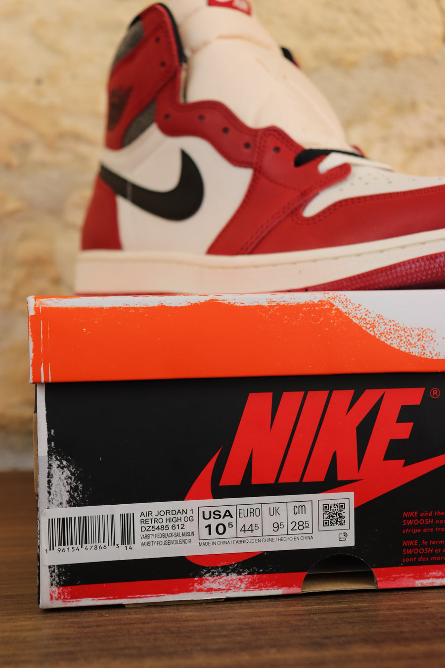 Jordan 1 Rétro High OG Chicago "Lost & Found"